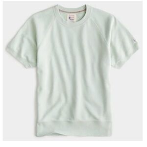 Todd Snyder X Champion, Mint Green Short sleeve Sweatshirt